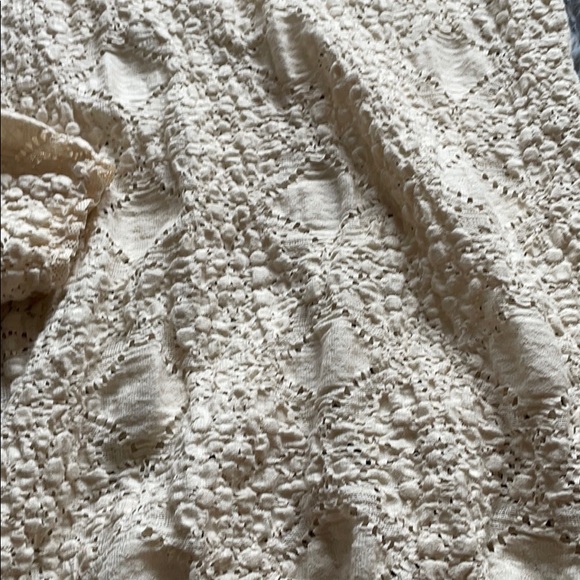 Free People Cream Woven Top - Picture 4 of 7